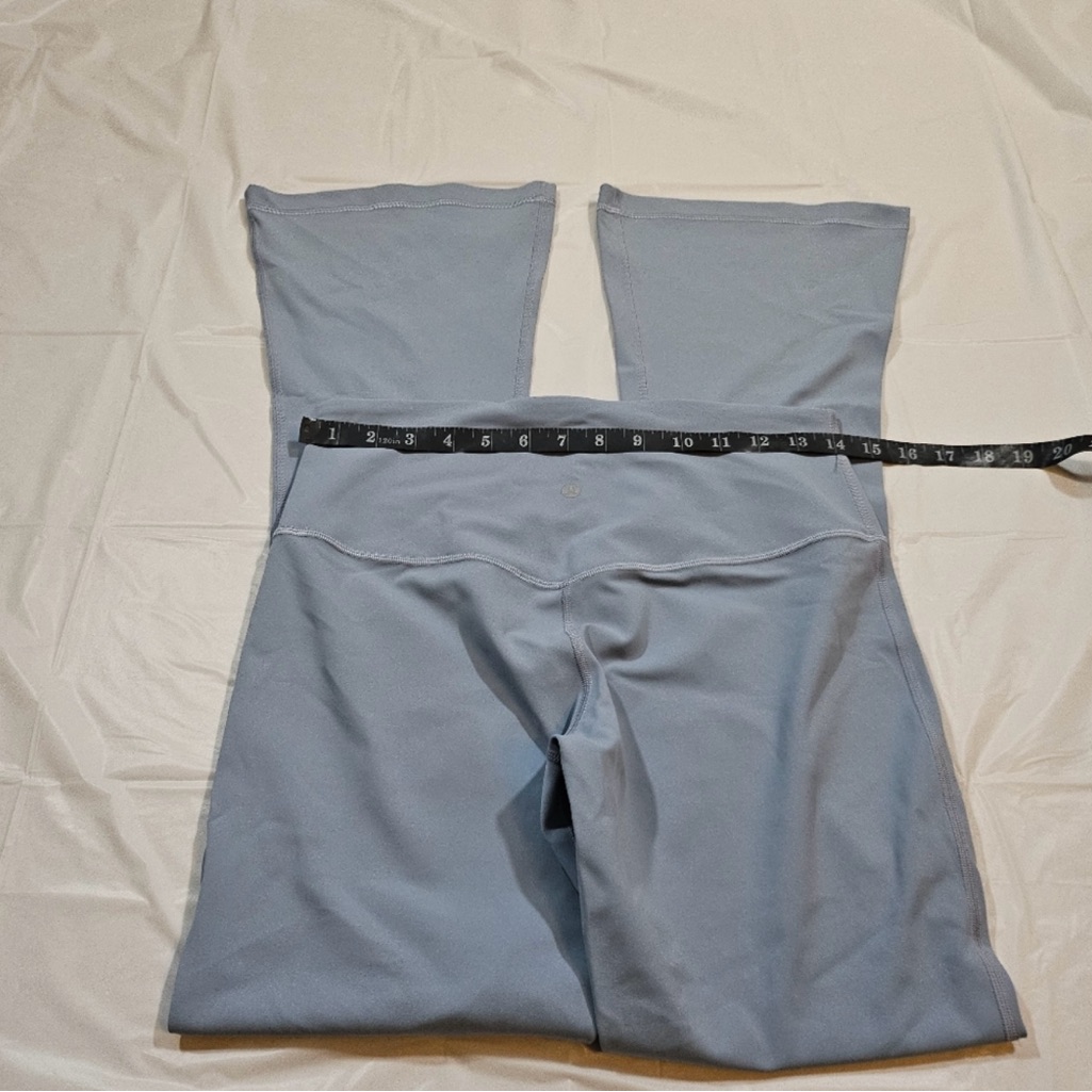 Nwot Lululemon Align High-Rise Mini-Flare Pant 32" (Chambray) Size 10